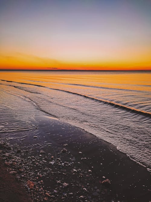 Immagine gratuita di crepuscolo, litorale, mare