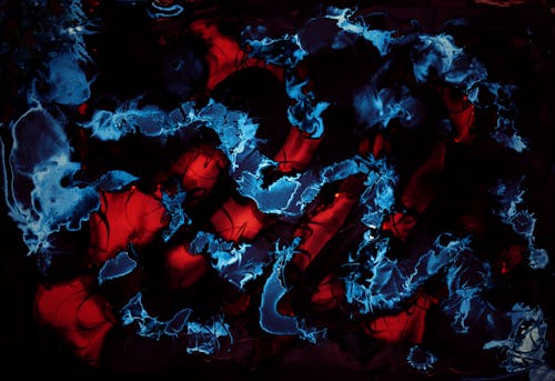 Imagine de stoc gratuită din abstract, albastru închis, artă
