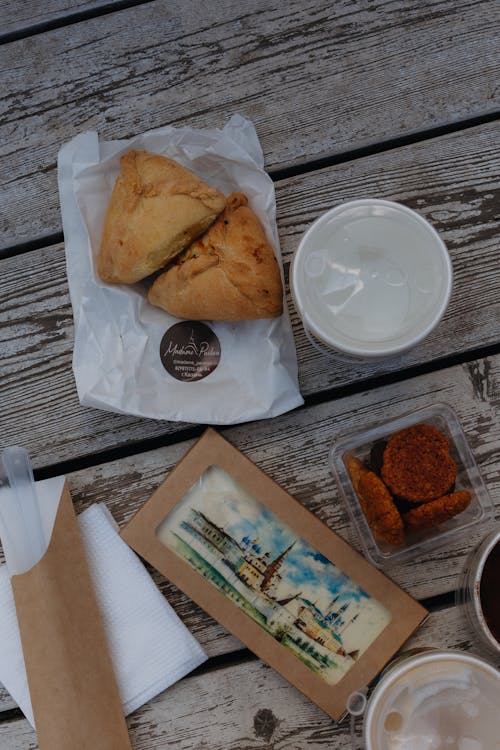 包子, 午餐, 咖啡 的 免费素材图片
