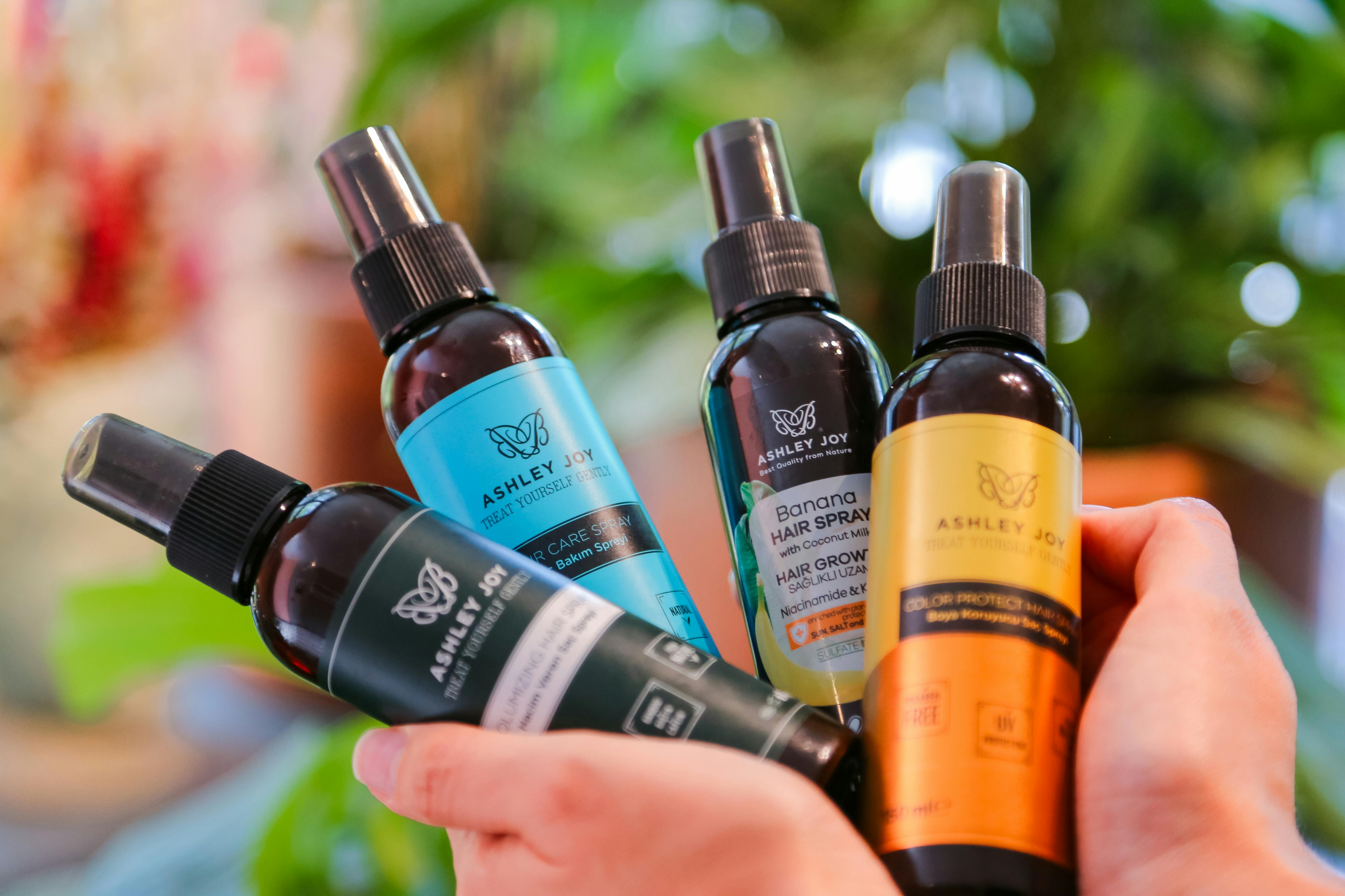 Heat Protectant Spray On Hair Before Styling