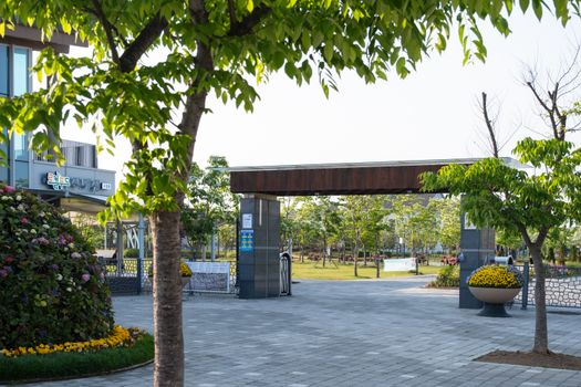 hoa community entrance