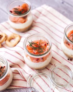Fish Timbale Or Mousse