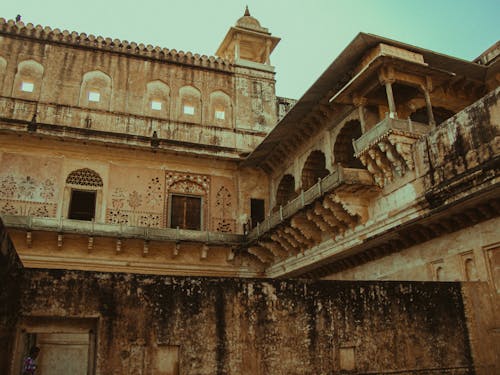 Architecture of a mahal in Jaipur 