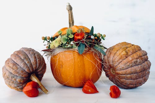Decoration with Pumpkins