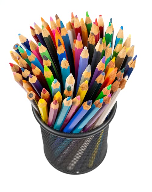 Free stock photo of color pencils, colored pencils, colorful