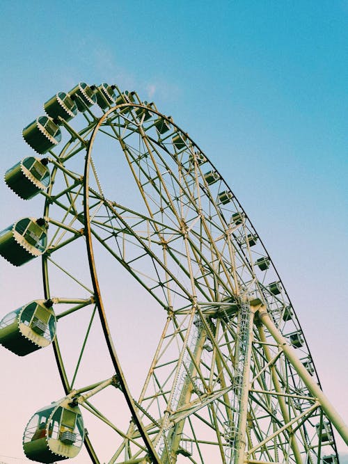 Gros Plan Photo De La Grande Roue