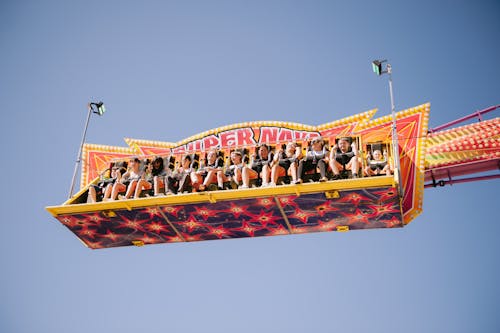 Cyclone Roller Coaster Ride · Free Stock Photo