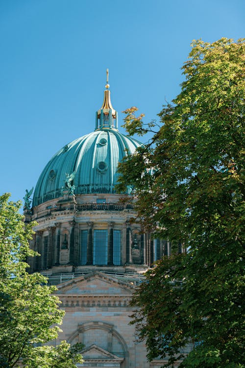Gratis arkivbilde med barokk arkitektur, berlin katedral, fasade