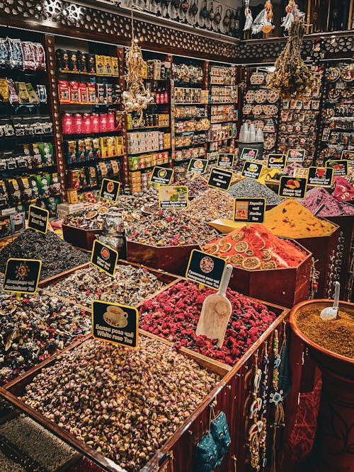 Бесплатное стоковое фото с spice bazaar, базар, рынок под открытым небом