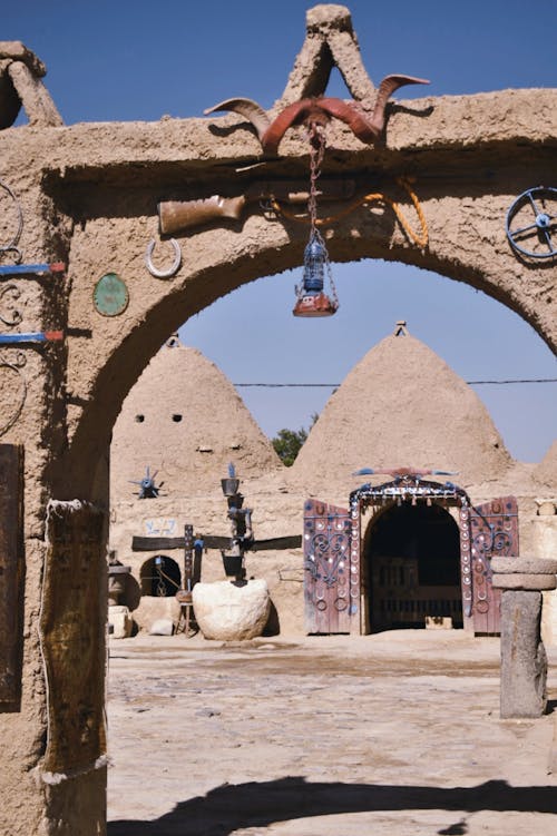 Photos gratuites de cabanes, des villages, désert