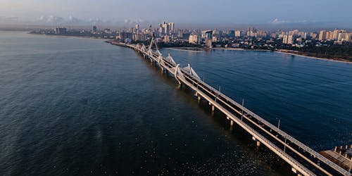 Tanzanite Bridge in Dar es Salaam in Tanzania