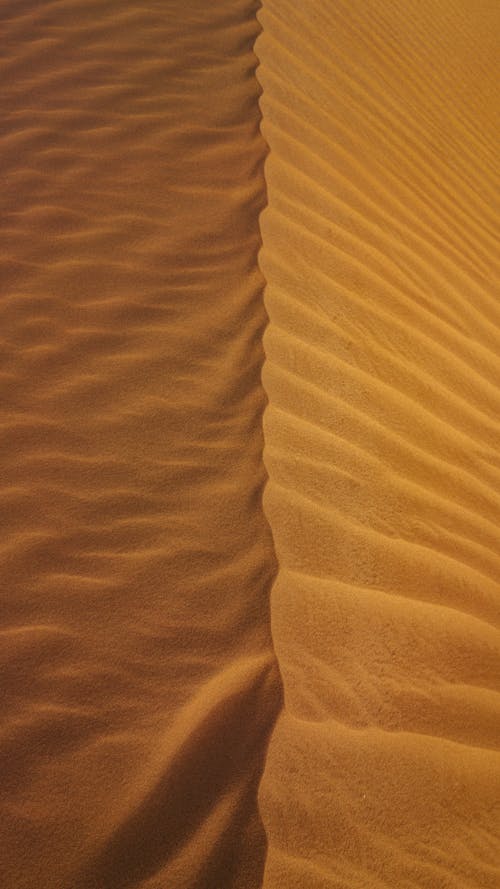Birds Eye View of Sand Dune