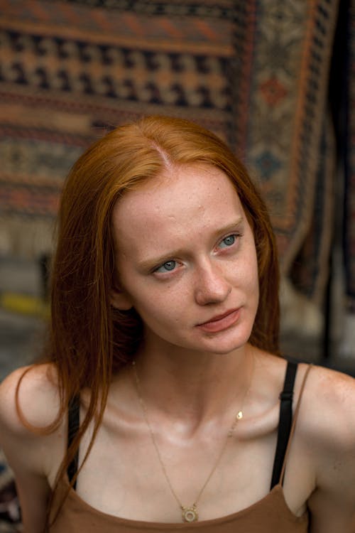 Redhead Woman Portrait