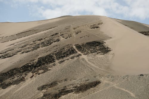Footpath on Hill on Desert