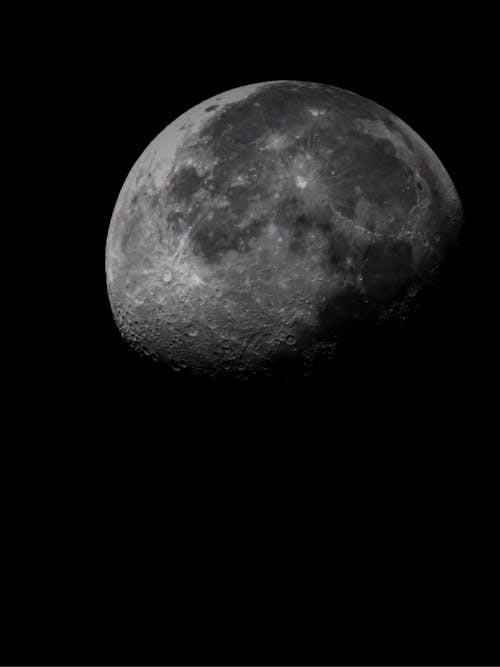 Close Up of Crescent Moon