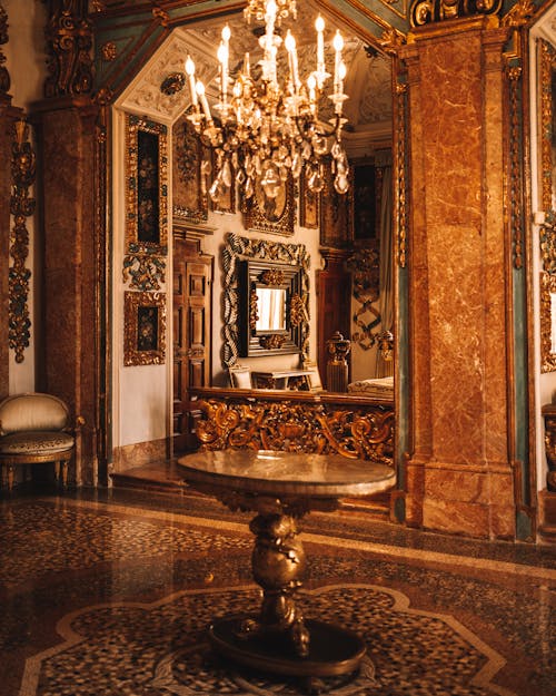 Baroque Interior of Borromeo Palace