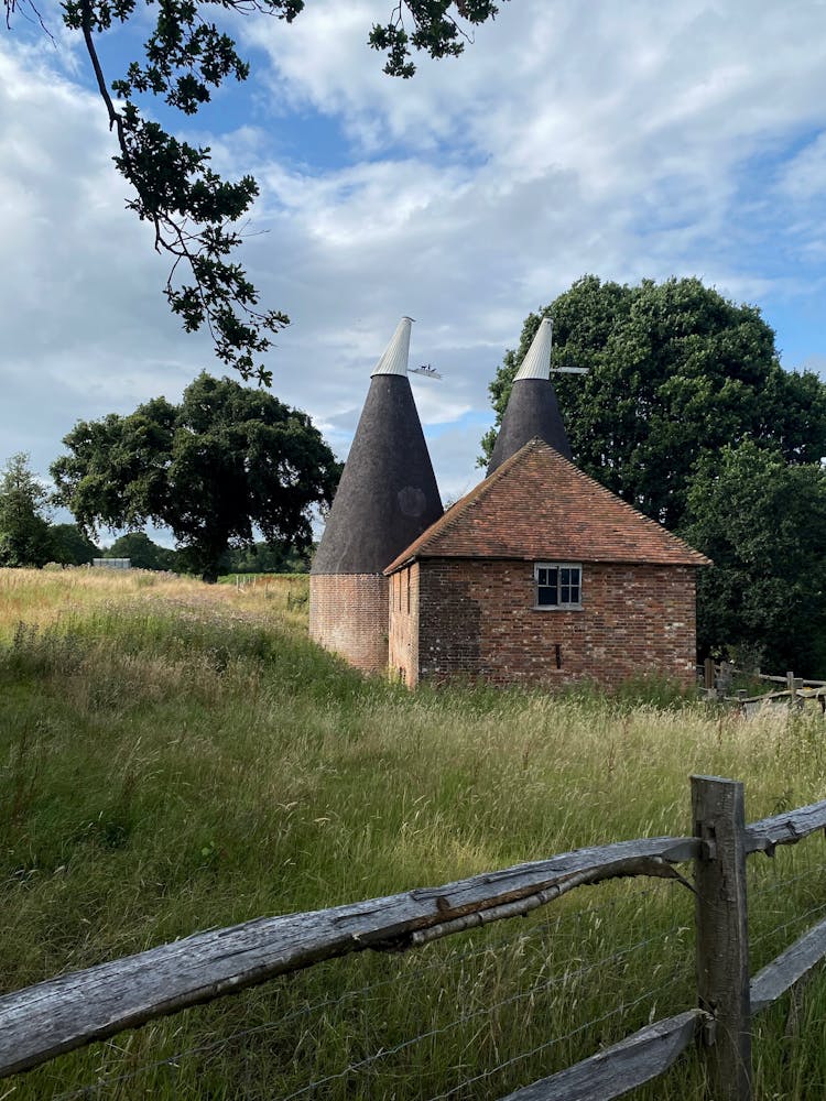 Brick Granary And Silos