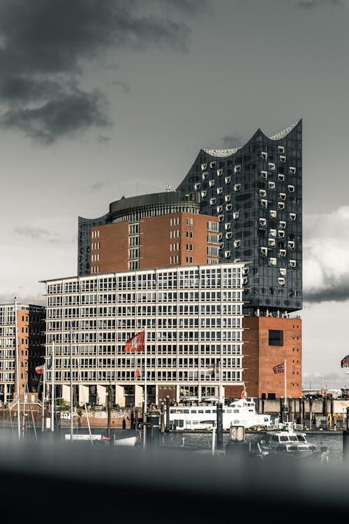 Kostnadsfri bild av byggnad, elbphilharmonie, hamburg