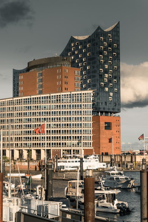 Kostnadsfri bild av byggnad, elbphilharmonie, hamburg