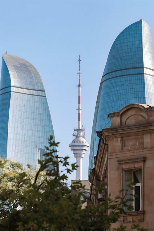 Modern Buildings in Baku 
