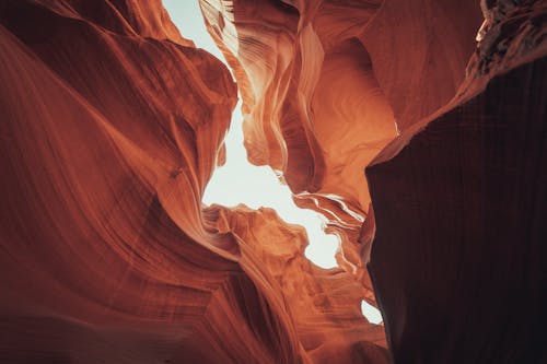Gratis lagerfoto af antelope canyon, eroderet, klippeformationer