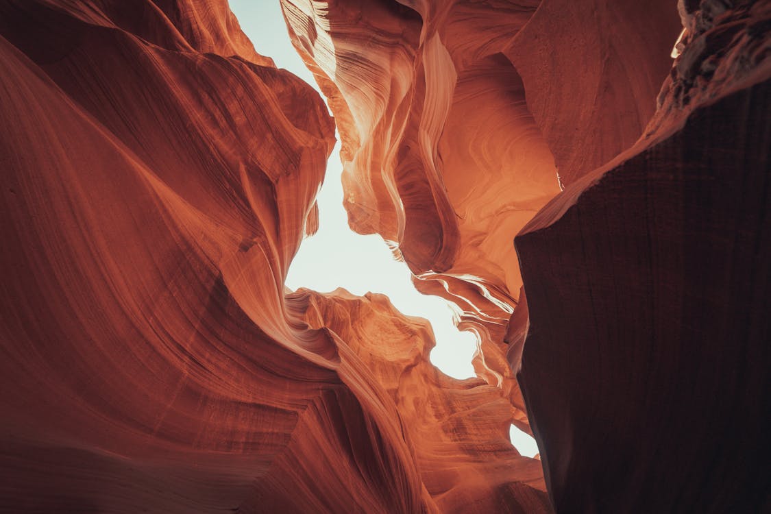 Gratis arkivbilde med antelope canyon, bergformasjoner, erodert