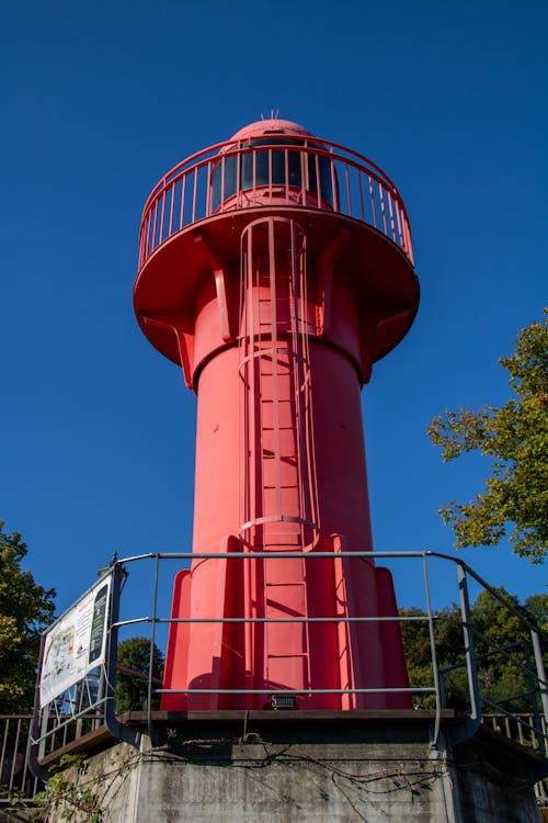 Red Lighthouse in Hamburg
