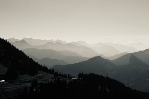 Gratis arkivbilde med åser, fjell, flyfotografering