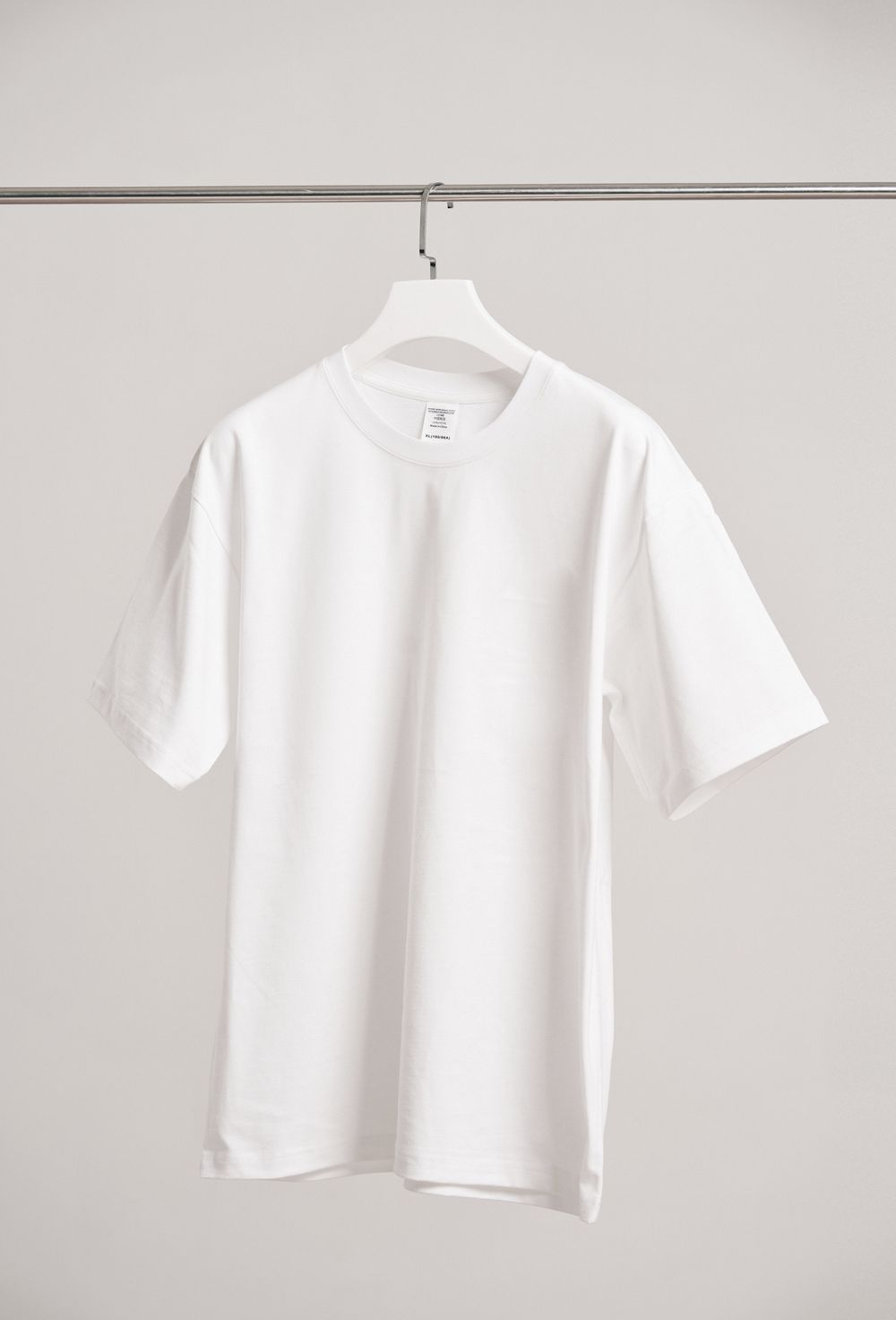 Détail du tissu du t-shirt Pima