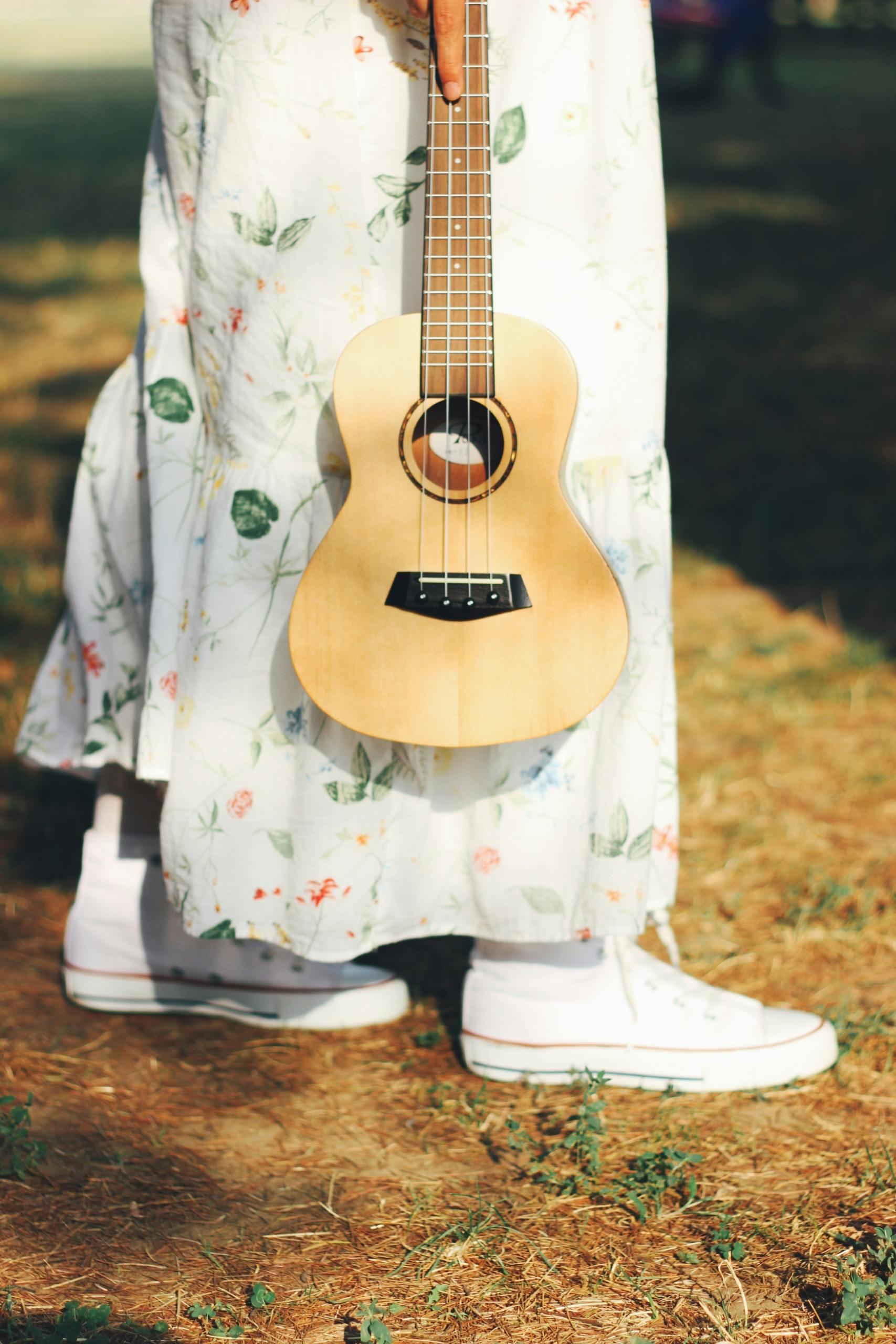 Playing Ukulele Stock Photo - Download Image Now - Ukulele