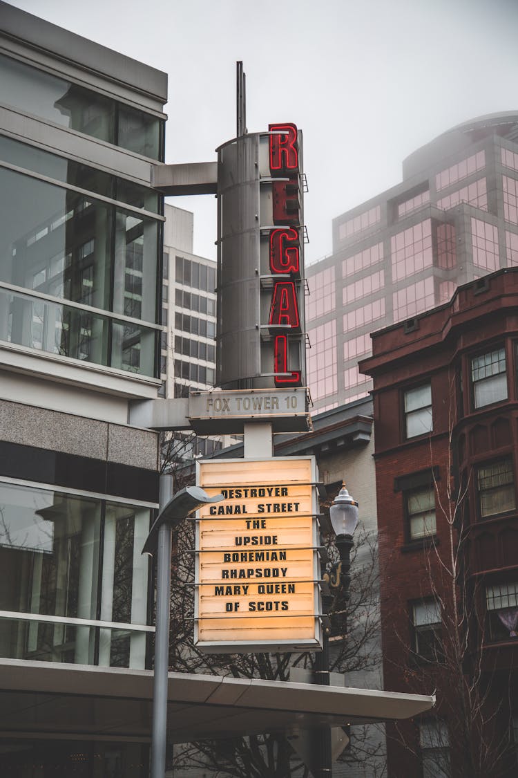 Regal Signage At Fox Tower