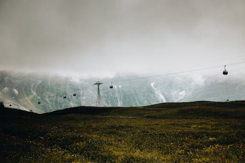 多雲的, 山, 景觀 的 免費圖庫相片