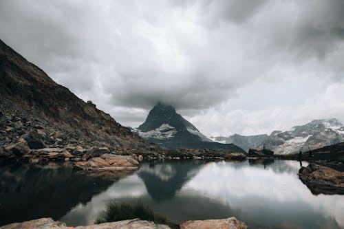 Lake in a Mountain Valley