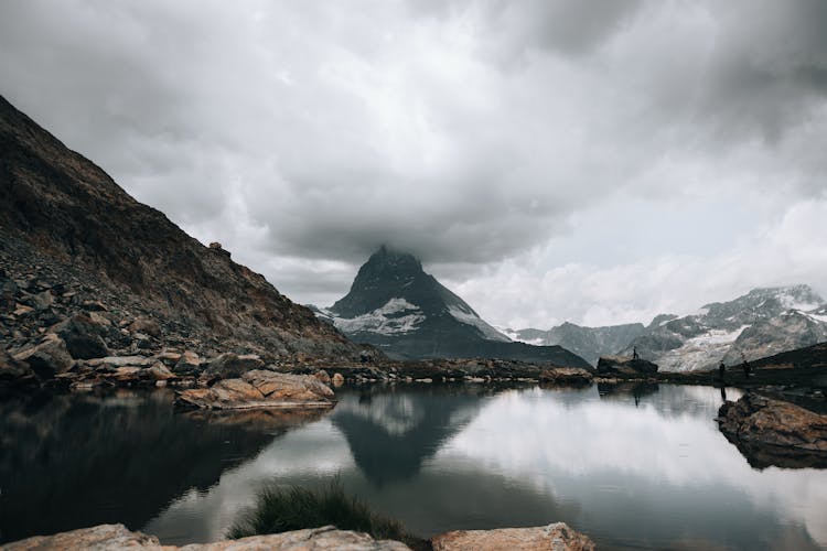 Lake In A Mountain Valley