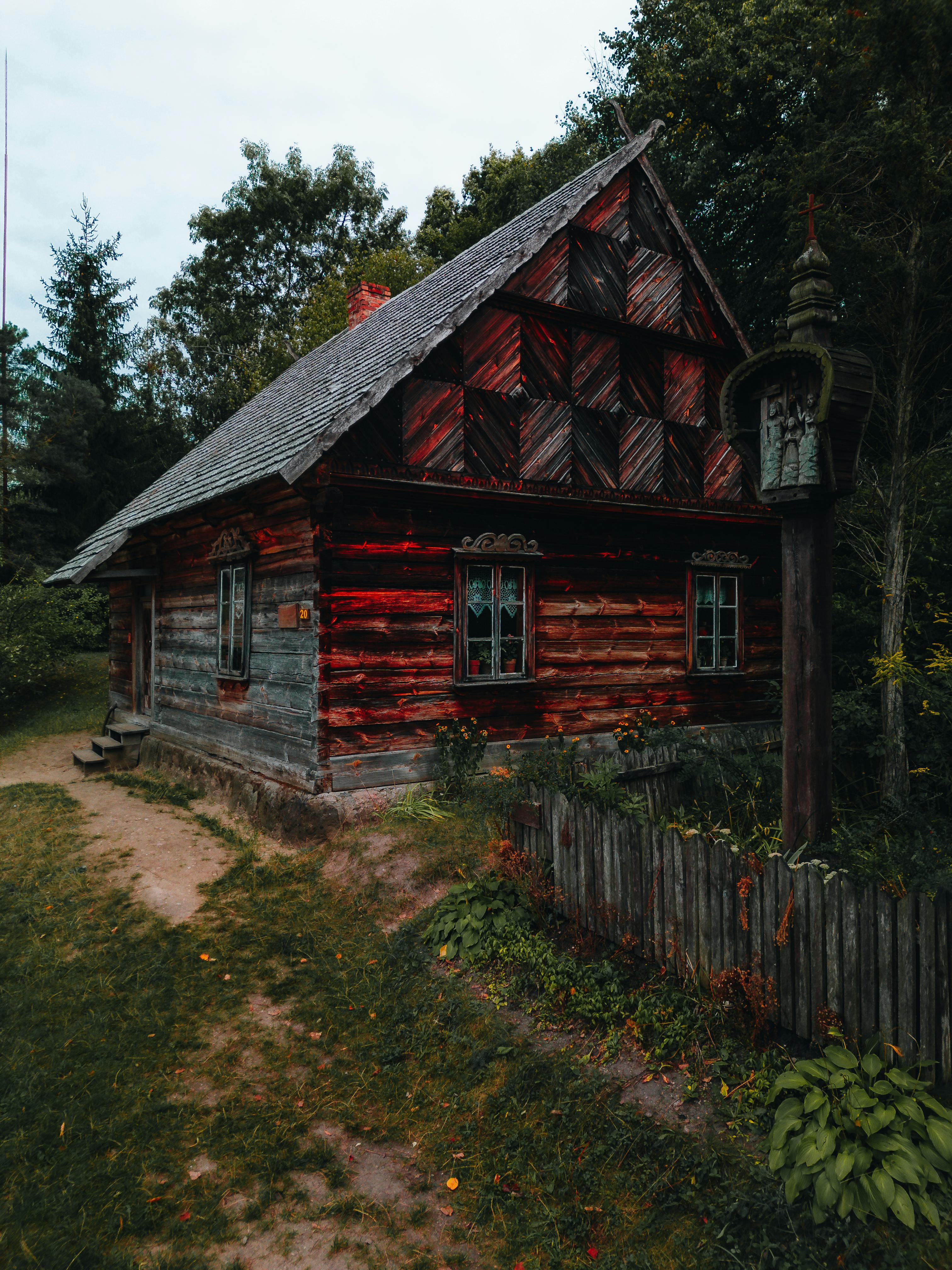 Wooden House in Forest · Free Stock Photo