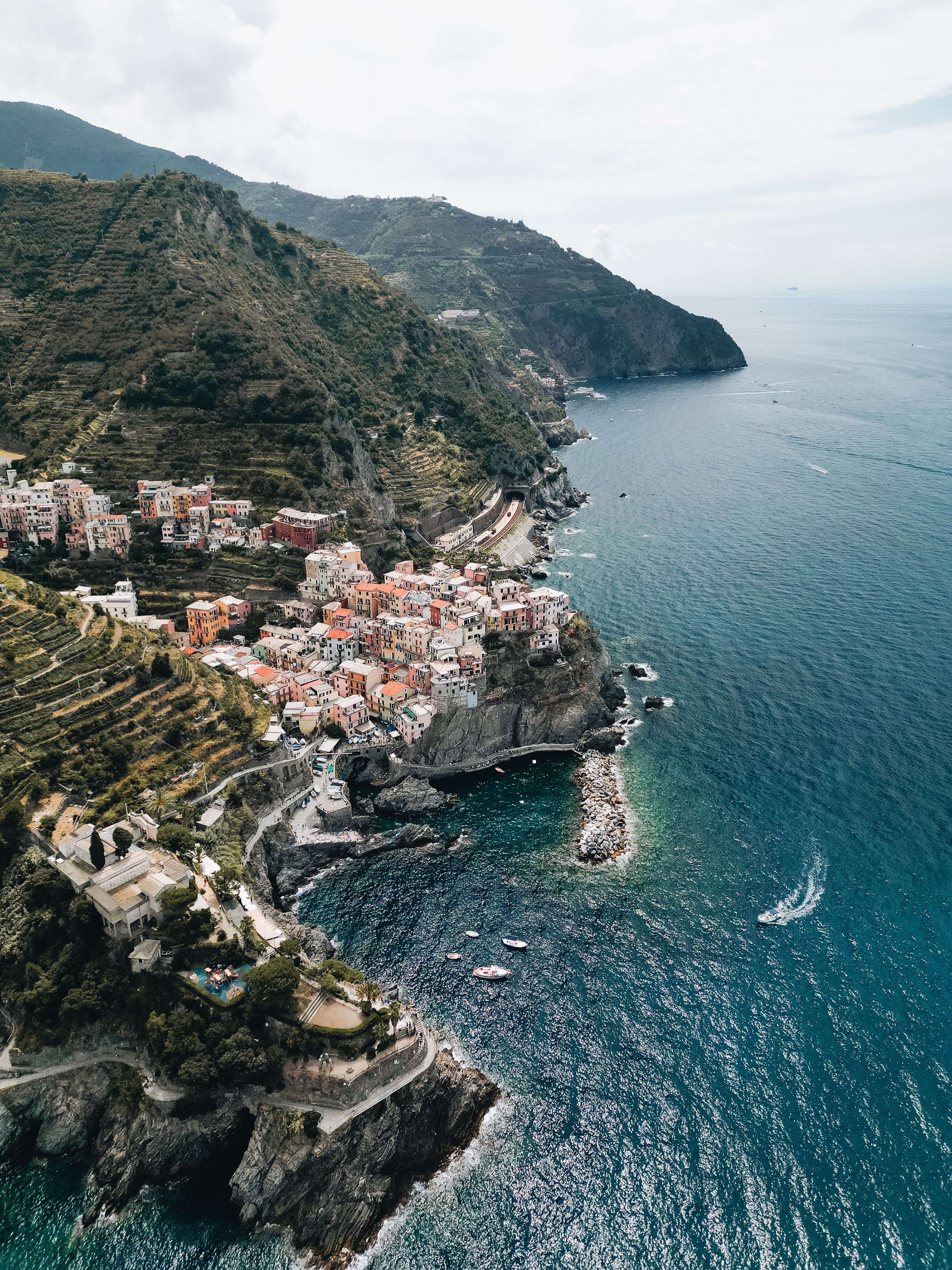 Town By The Sea · Free Stock Photo