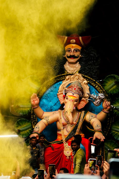インド, ガネーシャ, ガネーシュ・フェスティバルの無料の写真素材