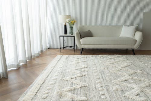 Foto profissional grátis de abajur, carpete, cortina