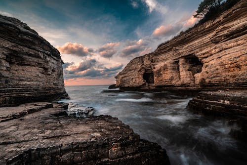 Eroded Rocky Shore 