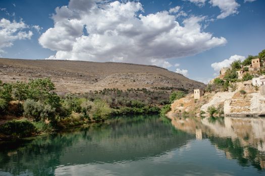 Halfeti flooded village day — Gaziantep