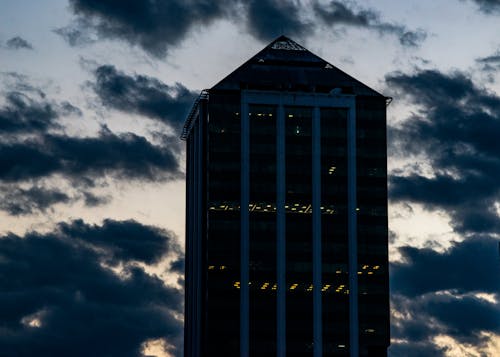 Torre Bouchard Skyscraper at Sunset, Buenos Aires, Argentina