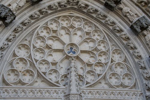 Facade Decoration of Cathedral of Saint Corentin