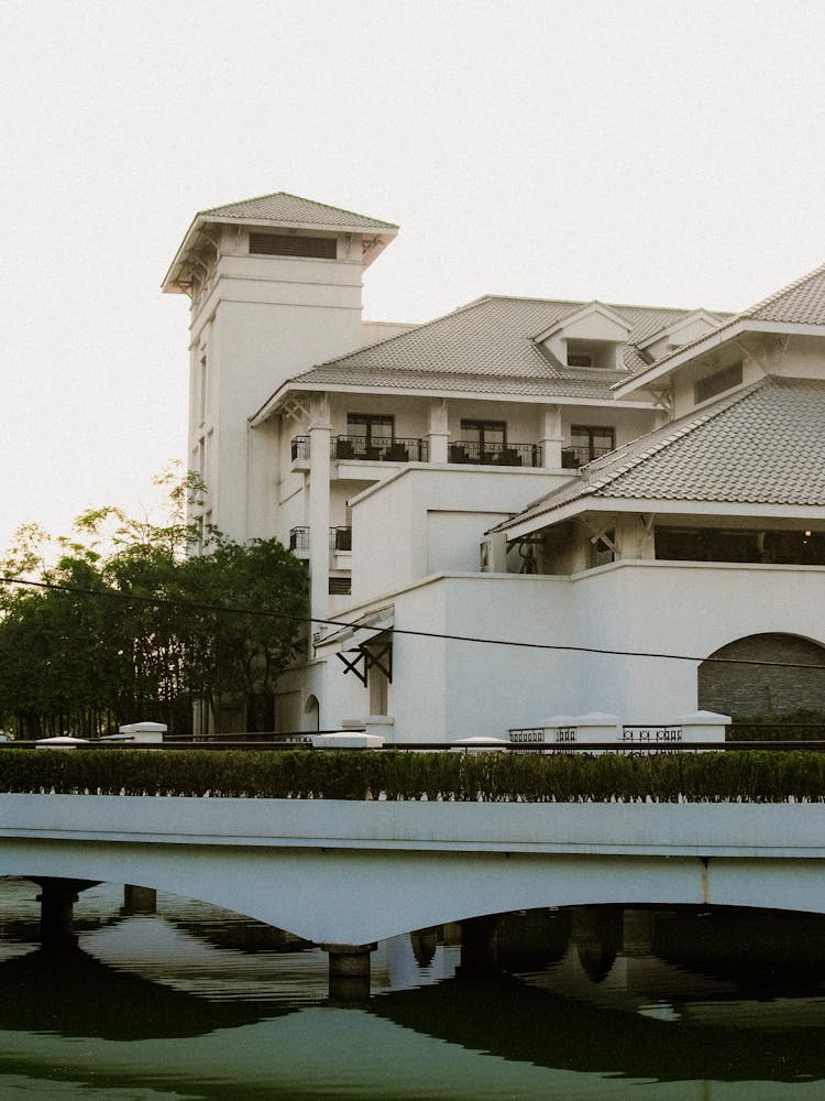 Large House By The River