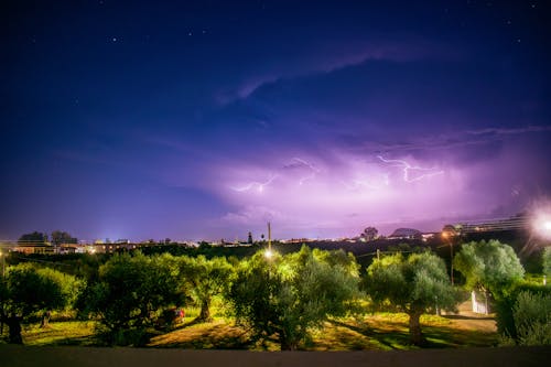 Free stock photo of at night, cloud, lightning