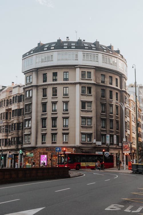 Corner Building in a City