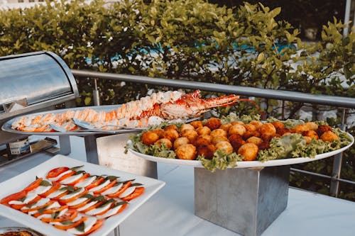 Food on the Buffet Table 