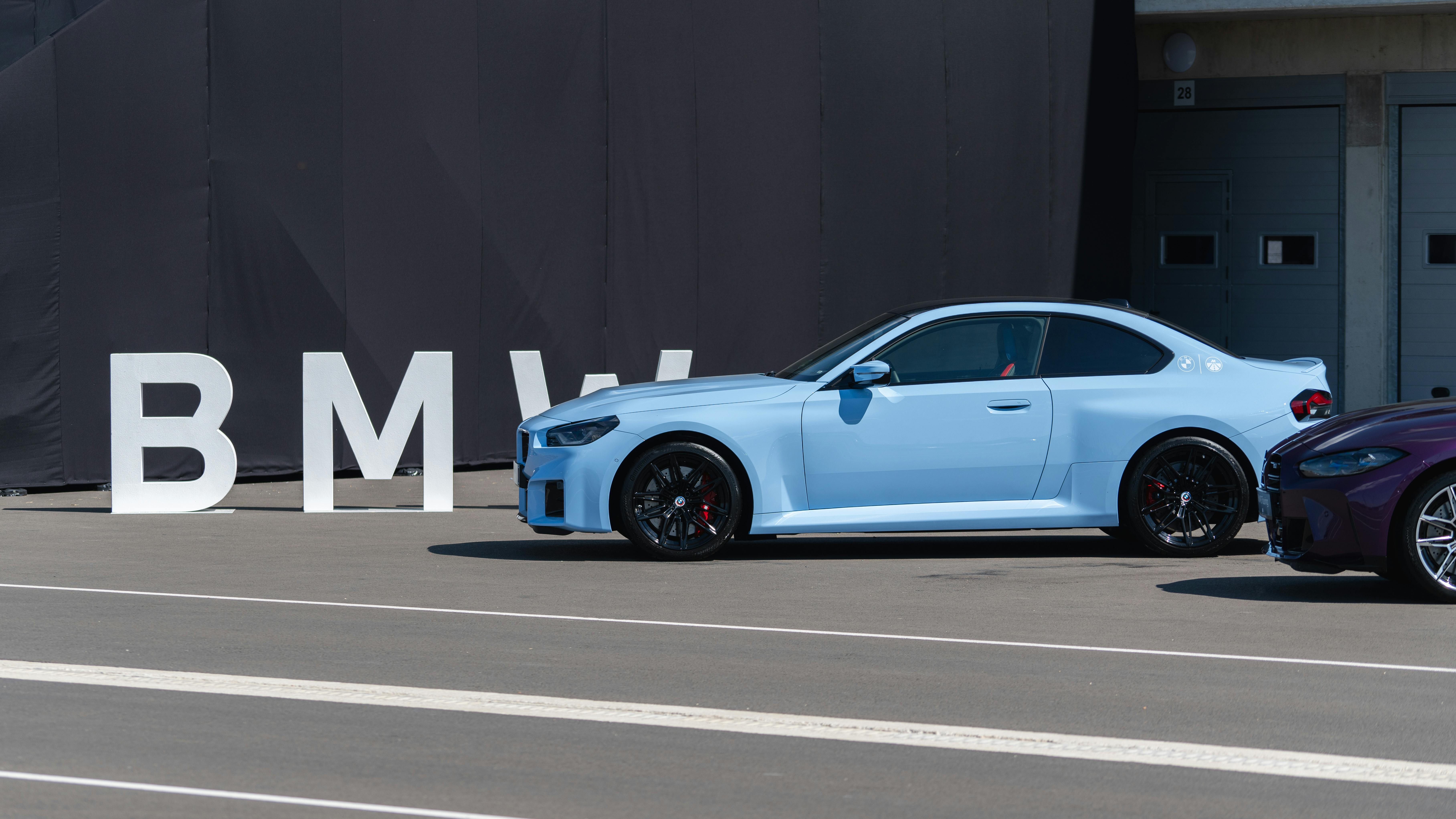 Baby Blue BMW M2 Second generation ?? Free Stock Photo