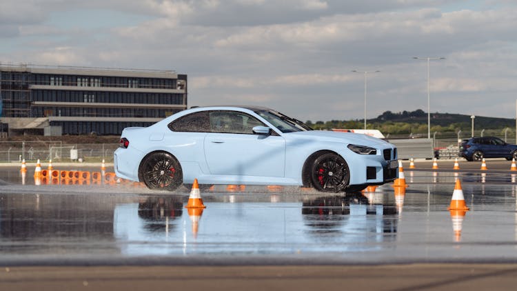 BMW M2 In Training On Circuit