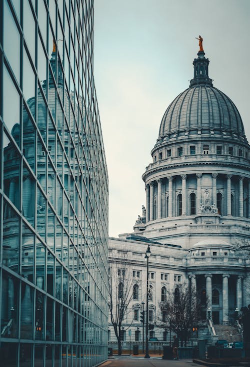 High-rise Curtain Dome Building Outdoors