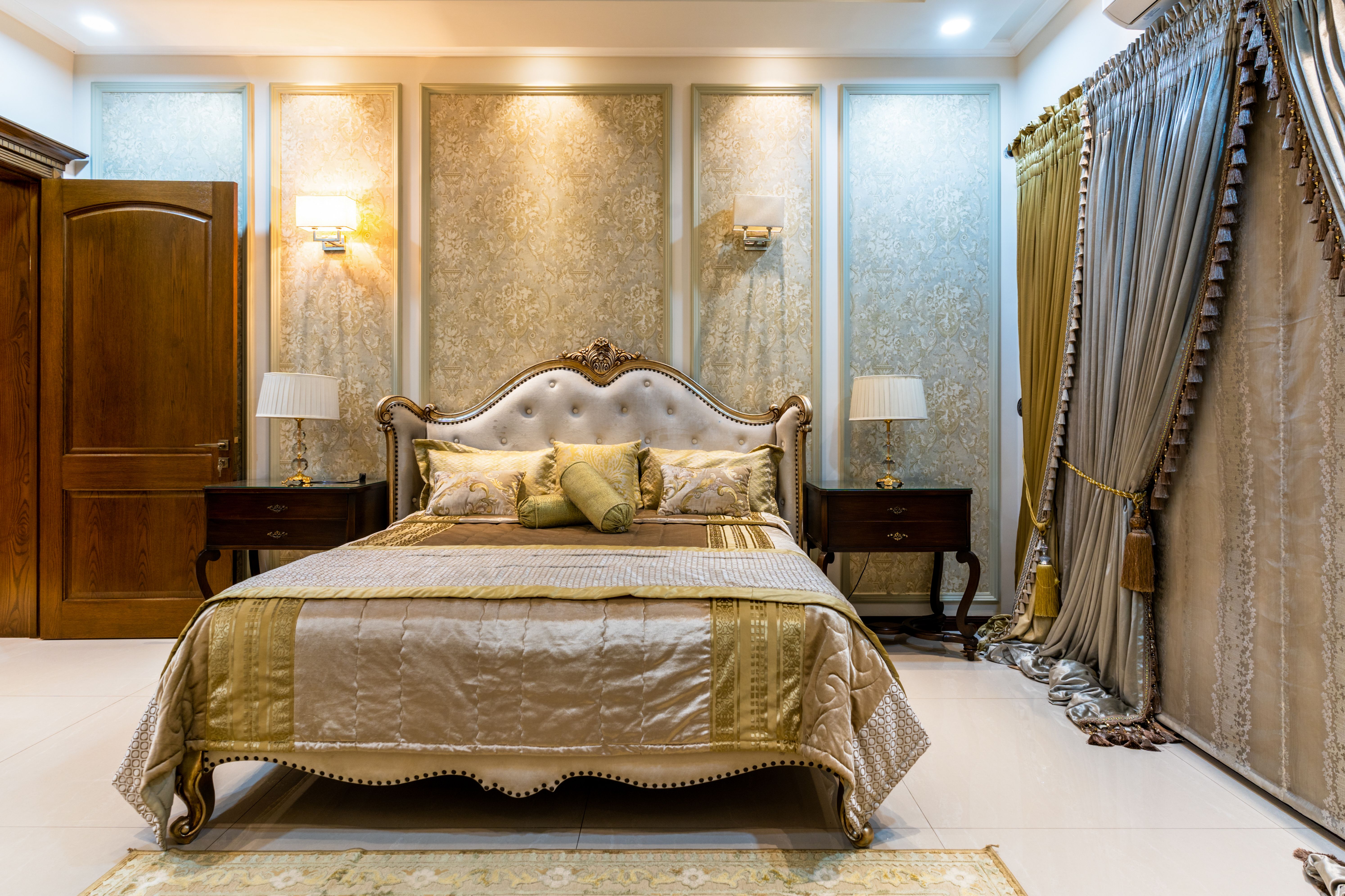 Modern French Style Bedroom · Free Stock Photo